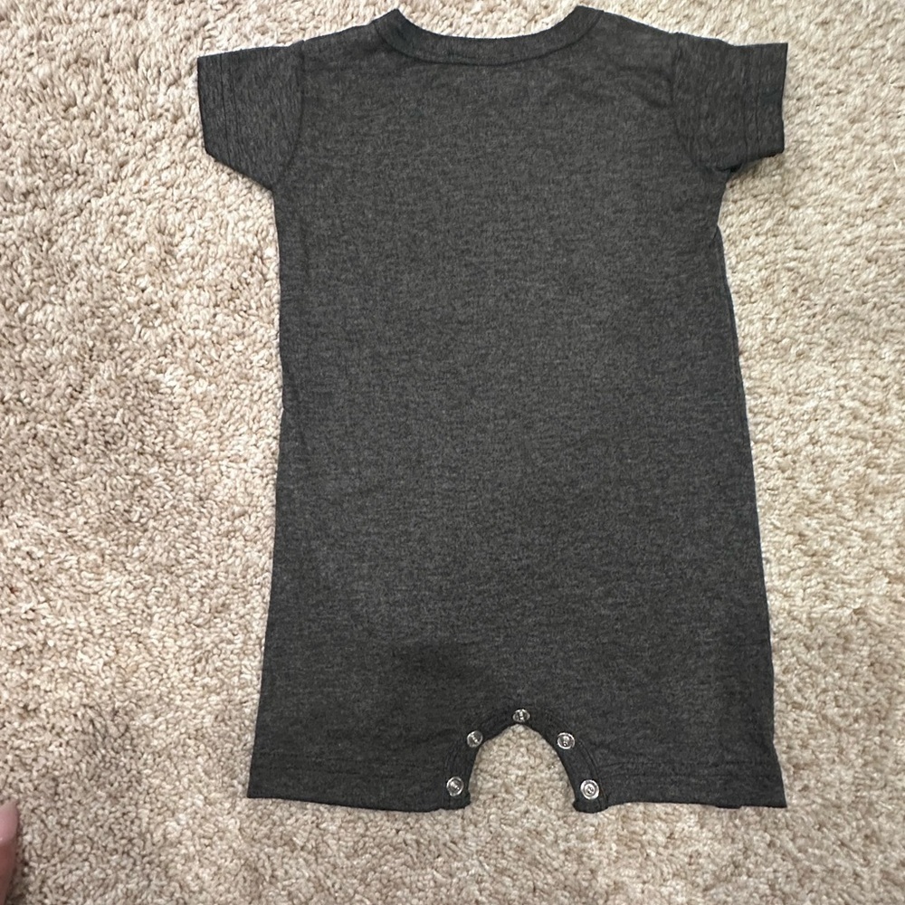 DENNY’s Clothing- MISH Charcoal Gray Dunk It Kids One Piece - Picture 6 of 9